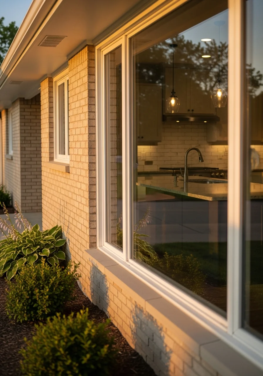 A Lancaster County home exterior displaying quality workmanship and maintenance standards consistent with the county's residential properties.